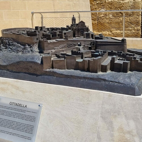 3D Cittadella Bronze Model