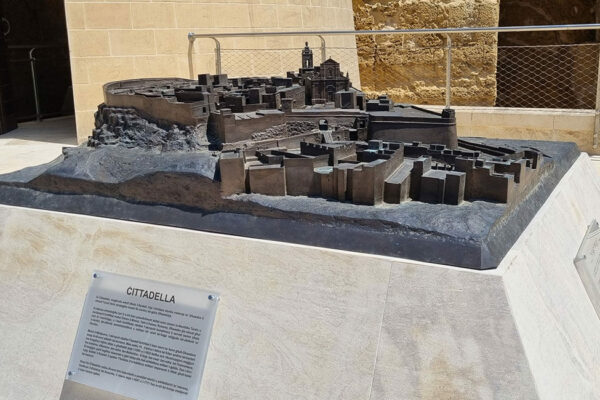 3D Cittadella Bronze Model